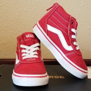 Red Toddler Vans